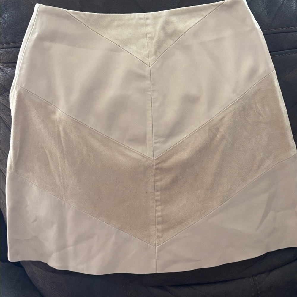 Zara Tan Pencil Mini Skirt Casual